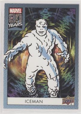 2019 Upper Deck Marvel 80th Anniversary - [Base] - Color Spike #27 - Iceman