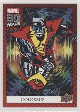 2019 Upper Deck Marvel 80th Anniversary - [Base] - Color Spike #94 - Colossus