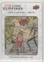 Chris Claremont The Uncanny X-Men Vol.1 #222 #/85