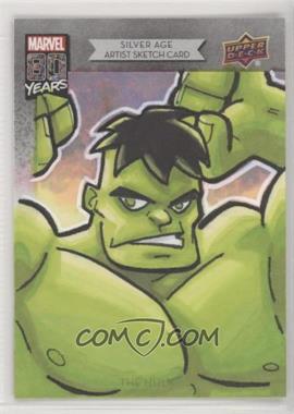 2019 Upper Deck Marvel 80th Anniversary - Sketch Cards #SKT-HU - Silver Age - The Hulk /1
