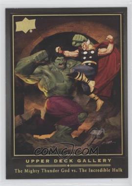 2019 Upper Deck Marvel Gallery - San Diego Comic Con [Base] #CC-8 - The Mighty Thunder God vs. The Incredible Hulk