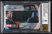 Josh Brolin, Chris Hemsworth [BGS 9 MINT]