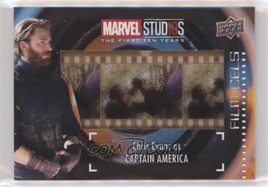 2019 Upper Deck Marvel Studios The First Ten Years - Film Cels #FC-18 - Chris Evans as Captain America