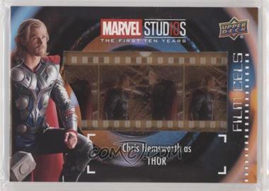 2019 Upper Deck Marvel Studios The First Ten Years - Film Cels #FC-3 - Chris Hemsworth as Thor