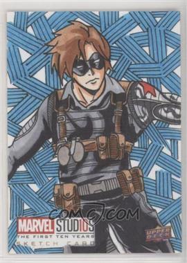 2019 Upper Deck Marvel Studios The First Ten Years - Sketch Cards #_ANBO - Andy Bohn /1