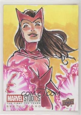 2019 Upper Deck Marvel Studios The First Ten Years - Sketch Cards #_SHLA - Shawn Langley /1