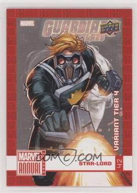 2020-21 Upper Deck Marvel Annual - [Base] - Cover Variants #42 - Tier 4 - Star-Lord