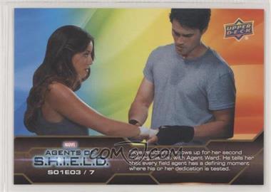 2020 Upper Deck Marvel Agents of SHIELD Compendium - [Base] - Color Wheel #7 - Season 1 - Training