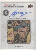 Gerry Conway - Writer, Ms. Marvel #1 #/10