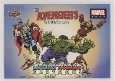 2020 Upper Deck Marvel Ages - Saturday Morning Cartoons #SMC-8 - Avengers