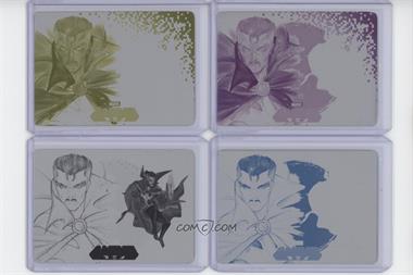 2020 Upper Deck Marvel Anime - [Base] - Achievements Printing Plate Sets #25 - Doctor Strange /1
