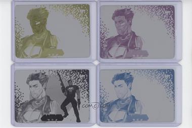 2020 Upper Deck Marvel Anime - [Base] - Achievements Printing Plate Sets #88 - Punisher /1