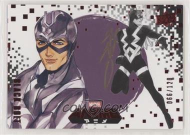 2020 Upper Deck Marvel Anime - [Base] - Red Foil Peach Momoko Artist Autograph #58 - Black Bolt /120