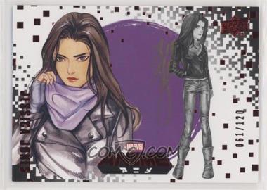 2020 Upper Deck Marvel Anime - [Base] - Red Foil Peach Momoko Artist Autograph #64 - Jessica Jones /120