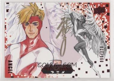 2020 Upper Deck Marvel Anime - [Base] - Red Foil Peach Momoko Artist Autograph #67 - Angel /120