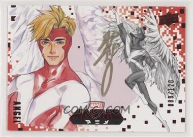 2020 Upper Deck Marvel Anime - [Base] - Red Foil Peach Momoko Artist Autograph #67 - Angel /120