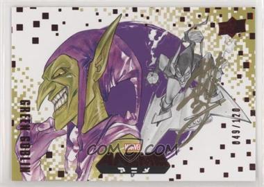 2020 Upper Deck Marvel Anime - [Base] - Red Foil Peach Momoko Artist Autograph #81 - Green Goblin /120