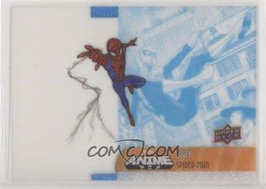 2020 Upper Deck Marvel Anime - Stax - Top Layer #SS-14B - SP - Spider-Man