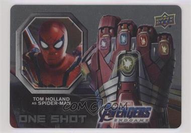 2020 Upper Deck Marvel Avengers Endgame & Captain Marvel - One Shot #OS-1 - Tom Holland as Spider-Man