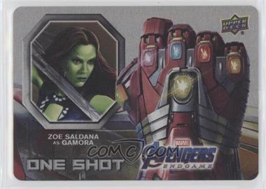 2020 Upper Deck Marvel Avengers Endgame & Captain Marvel - One Shot #OS-14 - Zoe Saldana as Gamora