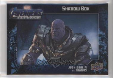 2020 Upper Deck Marvel Avengers Endgame & Captain Marvel - Shadowbox #SB-7 - Josh Brolin