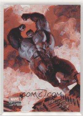 2020 Upper Deck Marvel Masterpieces - [Base] - Preliminary Art #58 - Level 2 - Hulk