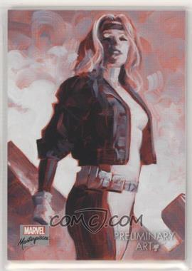 2020 Upper Deck Marvel Masterpieces - [Base] - Preliminary Art #66 - Level 3 - Rogue