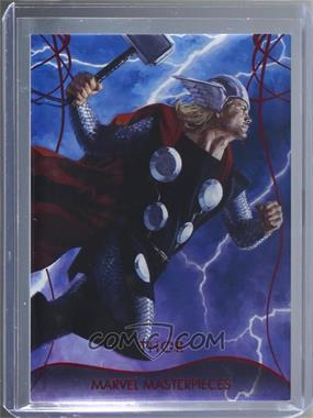 2020 Upper Deck Marvel Masterpieces - [Base] - Red Spectrum #26 - Level 1 - Thor /1