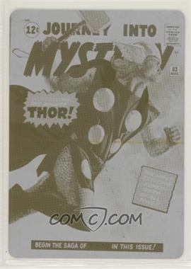 2020 Upper Deck Marvel Masterpieces - [Base] - What If? Printing Plate Yellow #26 - Level 1 - Thor /1