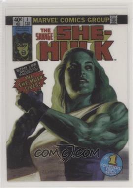 2020 Upper Deck Marvel Masterpieces - What If? Achievements - Acetate #5 - She-Hulk