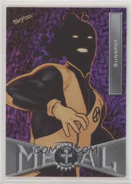 2020 Upper Deck Marvel X-Men Metal Universe - [Base] - Grandiose #63 - Sunspot