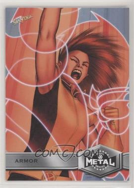 2020 Upper Deck Marvel X-Men Metal Universe - [Base] #102 - High Series - Armor