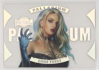 2020 Upper Deck Marvel X-Men Metal Universe - Palladium #15 50 - Emma Frost
