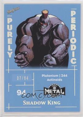 2020 Upper Deck Marvel X-Men Metal Universe - Purely Periodic #PUP-70 - Shadow King /94