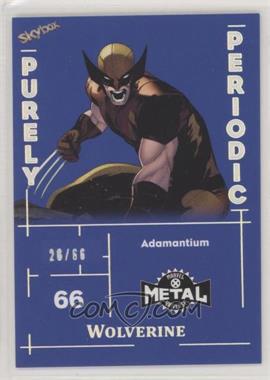 2020 Upper Deck Marvel X-Men Metal Universe - Purely Periodic #PUP-92 - Metalloids - Wolverine /66