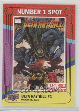 2021-22 Upper Deck Marvel Annual - Number 1 Spot #N1S-13 - Beta Ray Bill (2021) #1