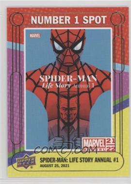 2021-22 Upper Deck Marvel Annual - Number 1 Spot #N1S-18 - Amazing Spider-Man Annual (2021) #1