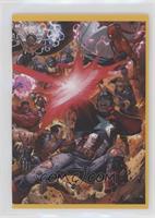 Captain America, Namor, Red Hulk, Colossus, Hawkeye, Spider-Man, Storm, Beast