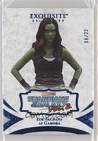 Zoe Saldana as Gamora #/23