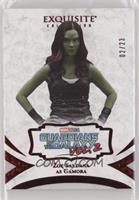 Zoe Saldana as Gamora #/23