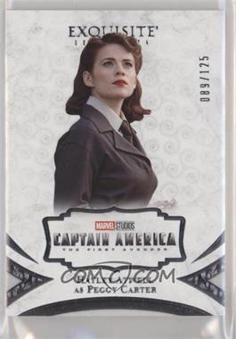 2021 Upper Deck Marvel Black Diamond - 2020 Exquisite Collection #24 - Hayley Atwell as Peggy Carter /125