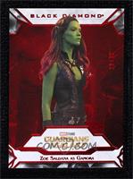 Guardians of the Galaxy - Zoe Saldana as Gamora #/35