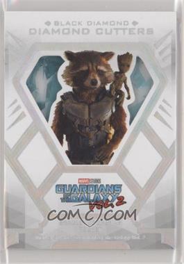 2021 Upper Deck Marvel Black Diamond - Diamond Cutters #DC-3 - Bradley Cooper, Rocket Raccoon