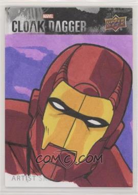 2021 Upper Deck Marvel Cloak & Dagger - Sketch Cards #_RIMO - Rich Molinelli /1
