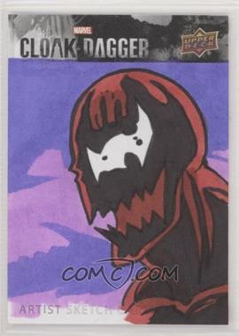 2021 Upper Deck Marvel Cloak & Dagger - Sketch Cards #_RIMO - Rich Molinelli /1