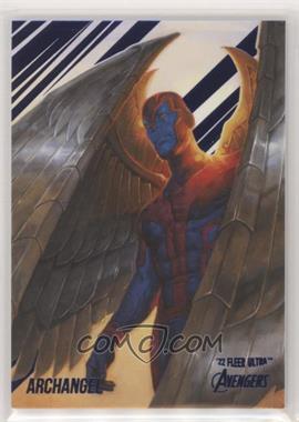 2022 Fleer Ultra Avengers - [Base] - Blue Foil #2 - Archangel /360