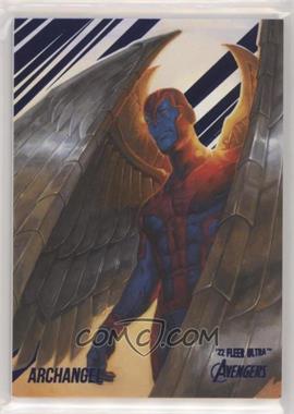 2022 Fleer Ultra Avengers - [Base] - Blue Foil #2 - Archangel /360