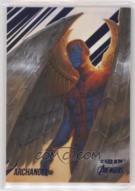 2022 Fleer Ultra Avengers - [Base] - Blue Foil #2 - Archangel /360