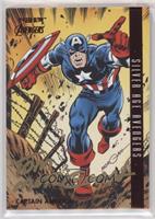 Silver Age Avengers - Captain America - Tom Morgan #/63