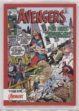 2022 Fleer Ultra Avengers - Comic Covers #A-77 - Avengers #77 /77
